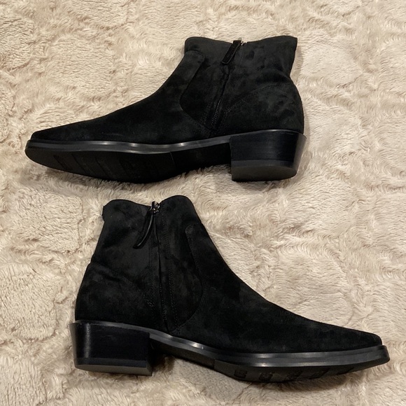 NWOT Franco Sarto Suede Bootie - Picture 9 of 11